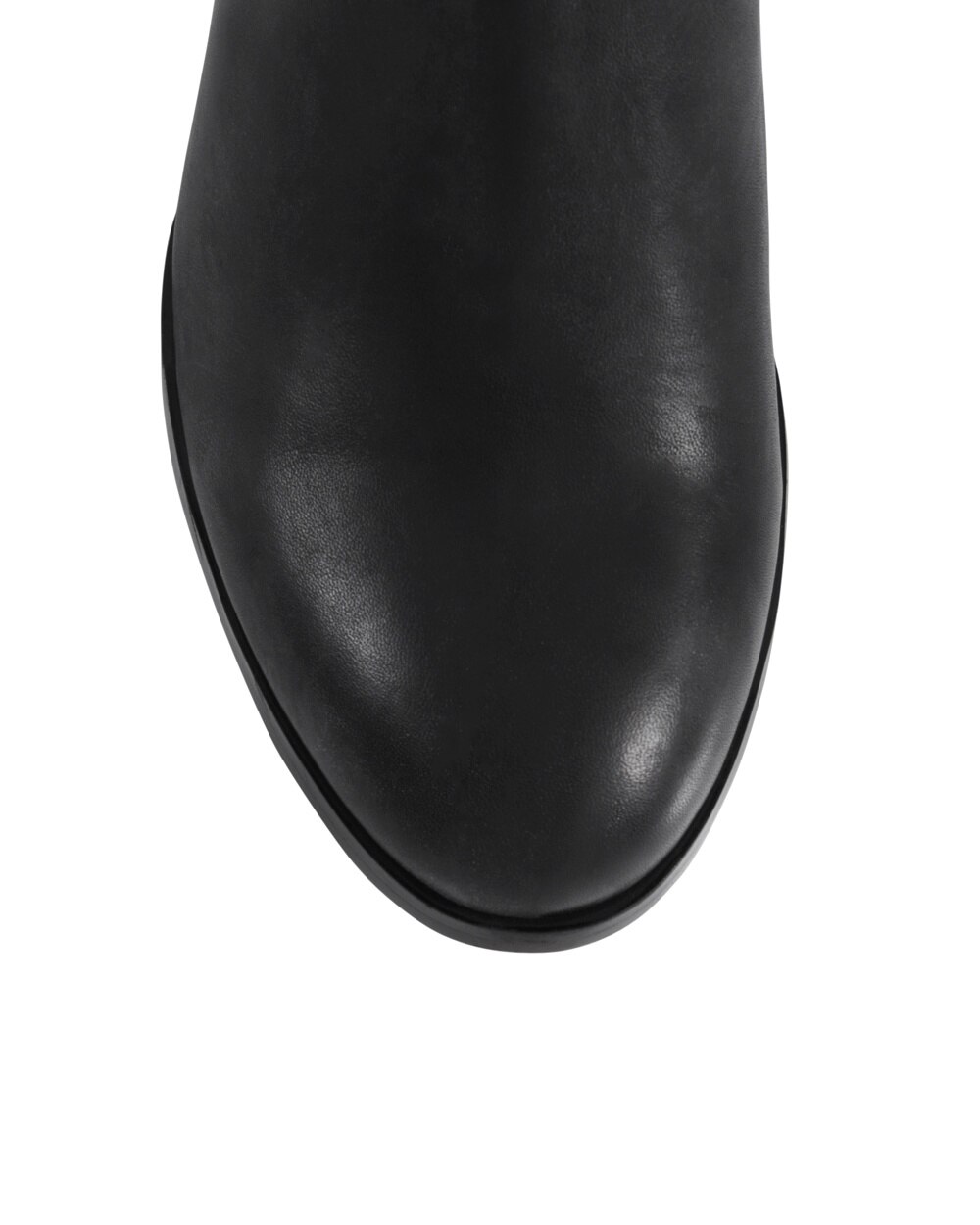 Leather Flat Boots - White House Black Market