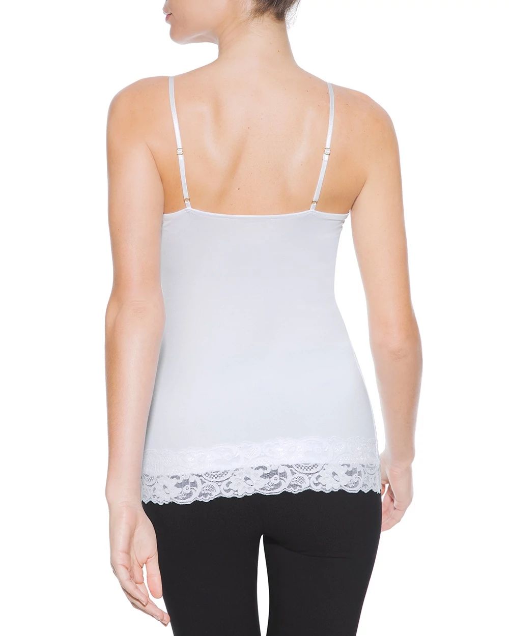 Outlet WHBM Wide-Lace Trim Cami