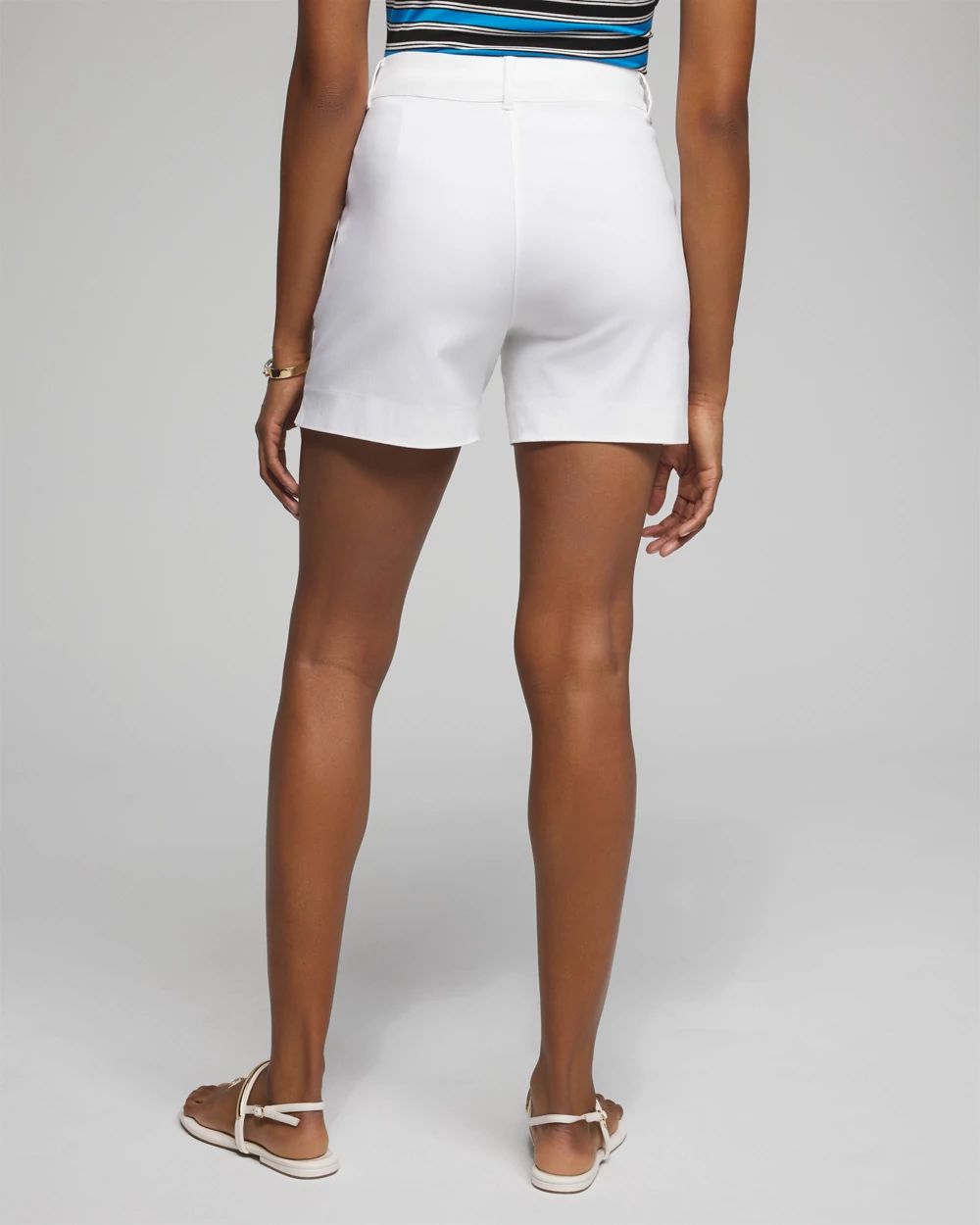 Outlet WHBM Button Shorts