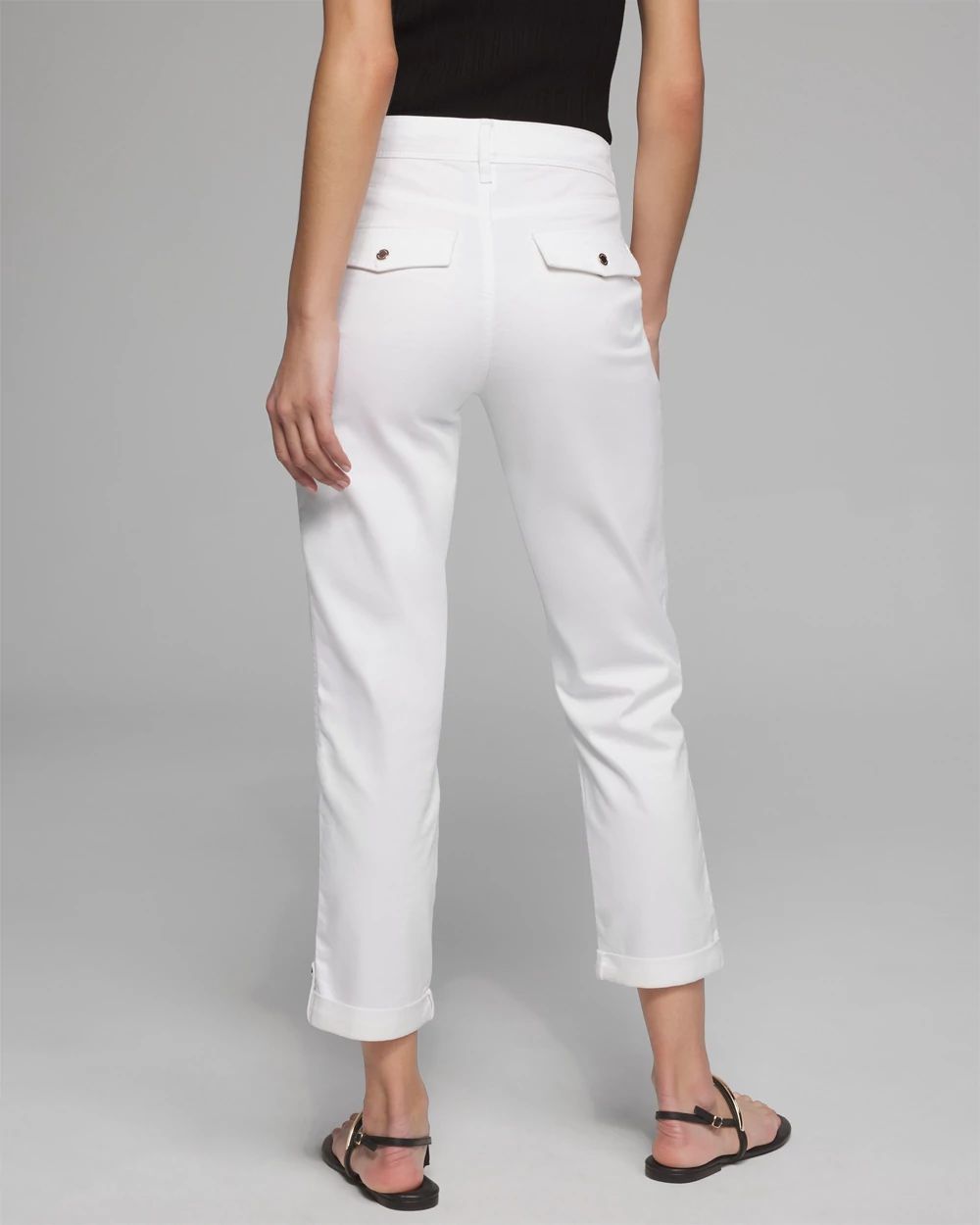 Outlet WHBM Utility Crop Pants