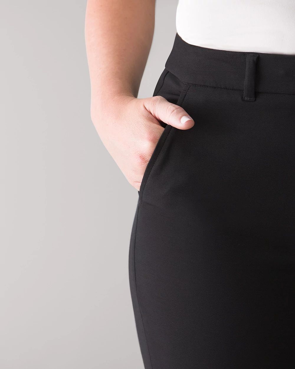 Curvy WHBM® Elle Slim Ankle Comfort Stretch Pant