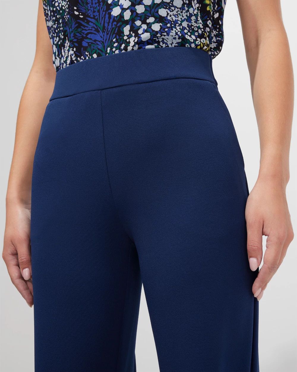 Outlet WHBM Pull-On Wide-Leg Pants