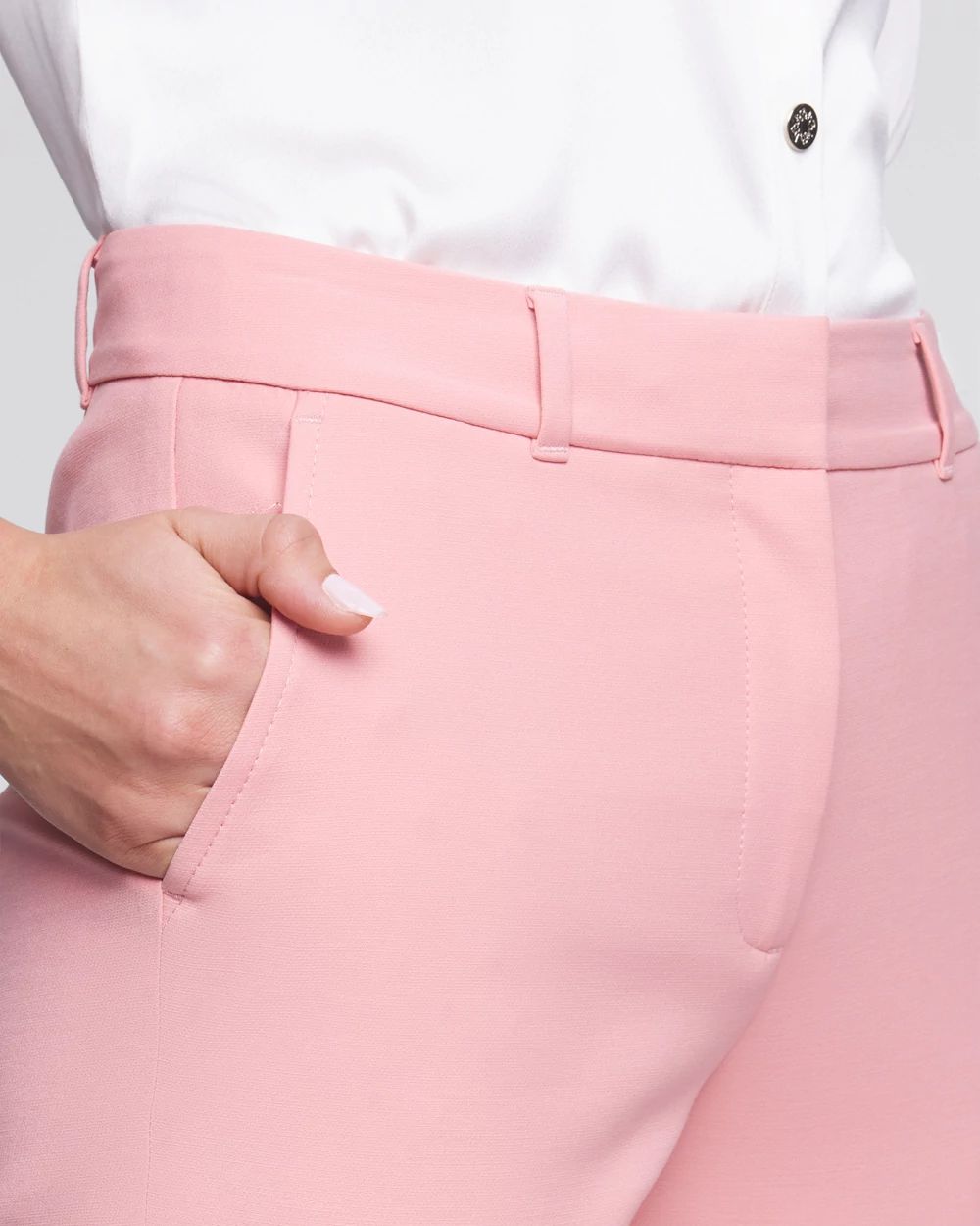 WHBM® Elle Slim Ankle Lightweight Comfort Stretch Pant