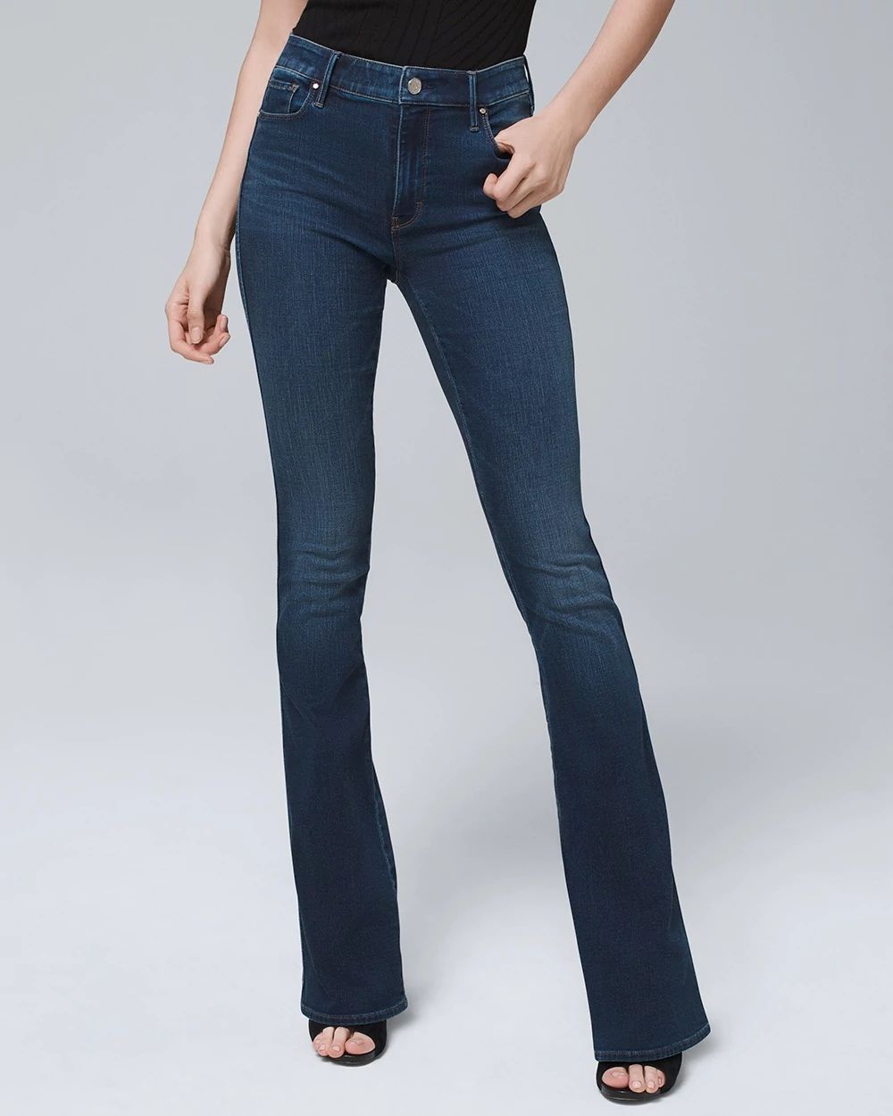 High-Rise Everyday Soft Denim Flare Jeans