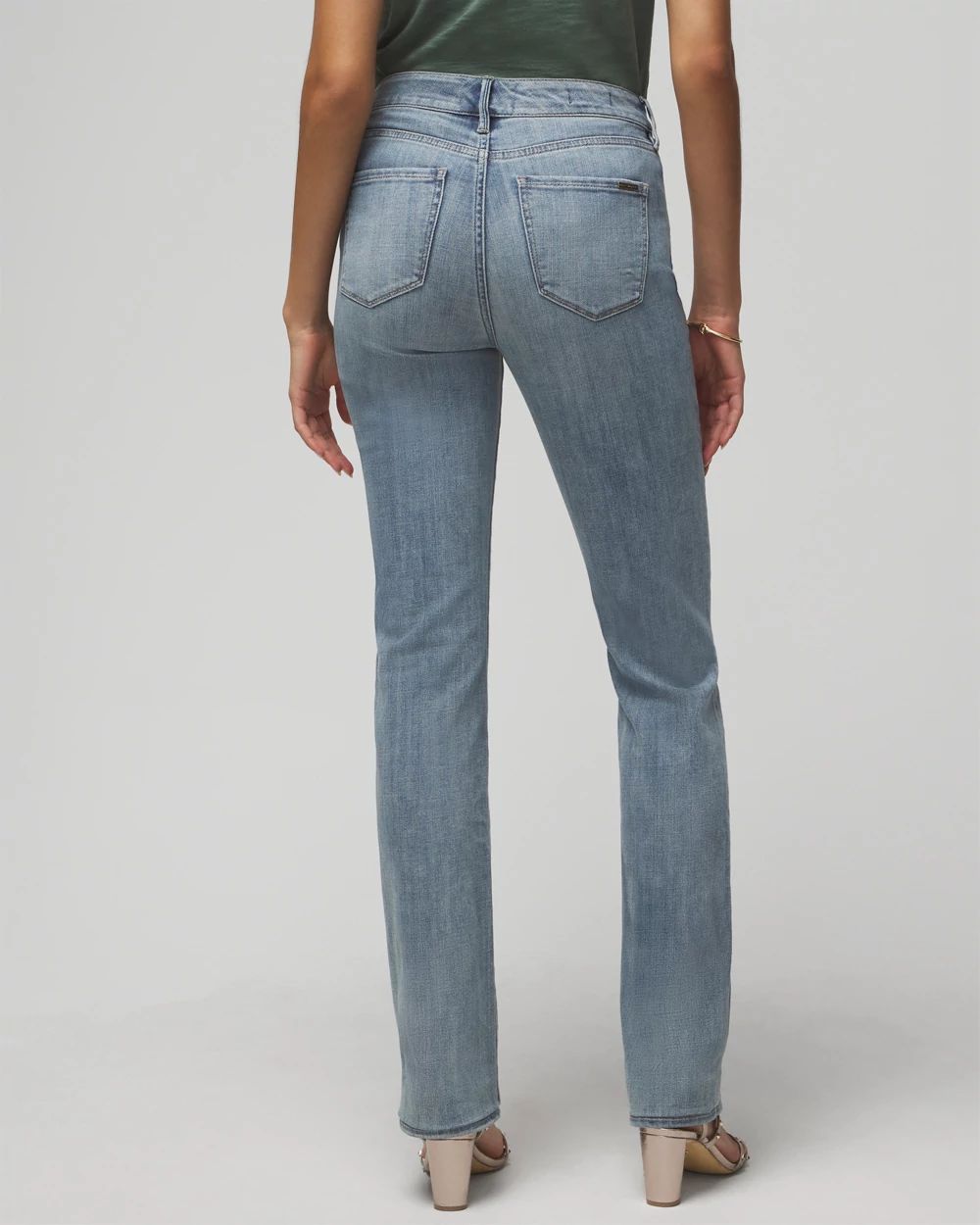 Mid-Rise Everyday Soft Denim  Bootcut Jeans