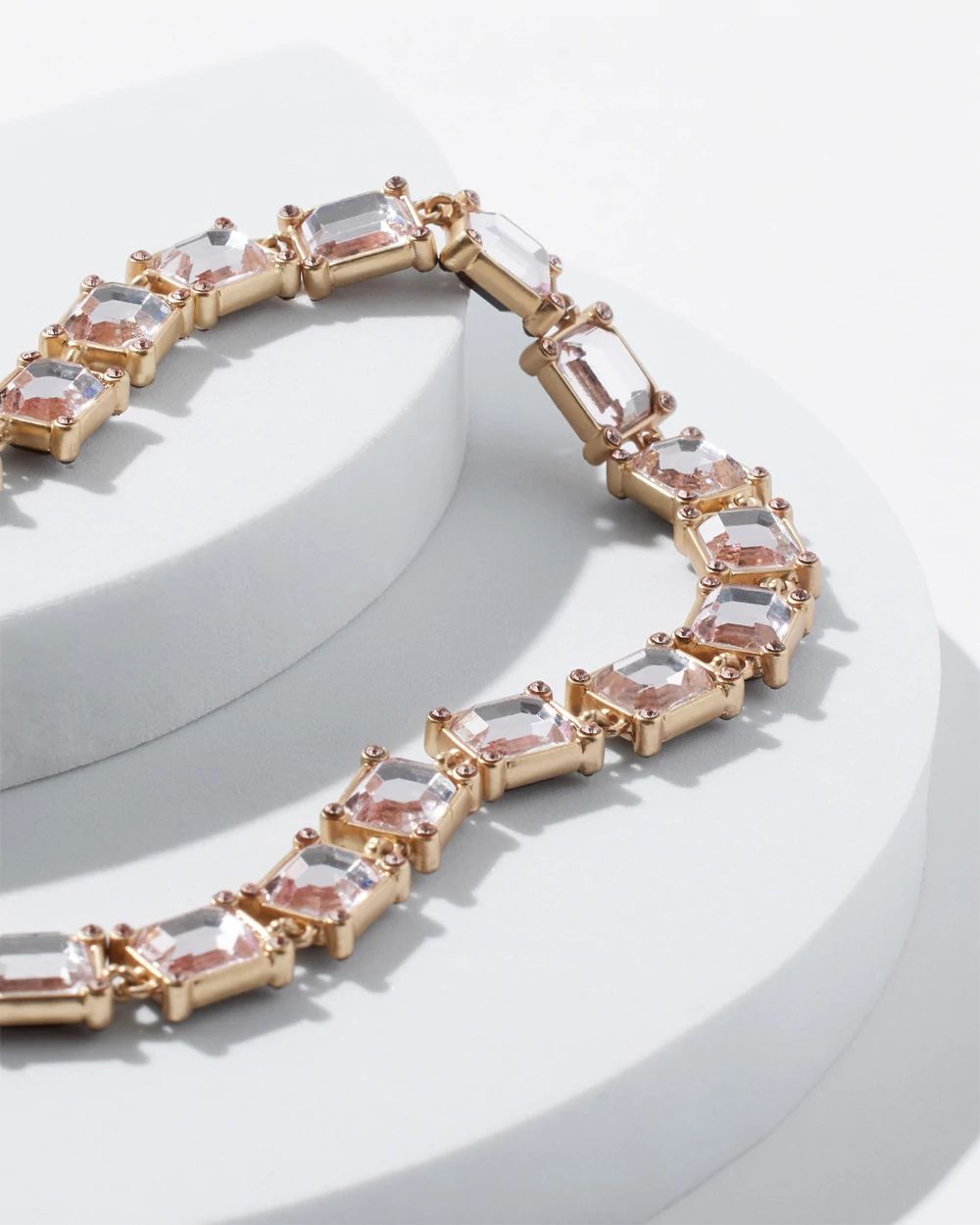 12K Gold Reversible Single Strand Necklace