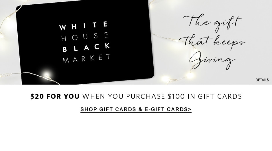 White House Black Market - Shop Women's Clothing Online - White House